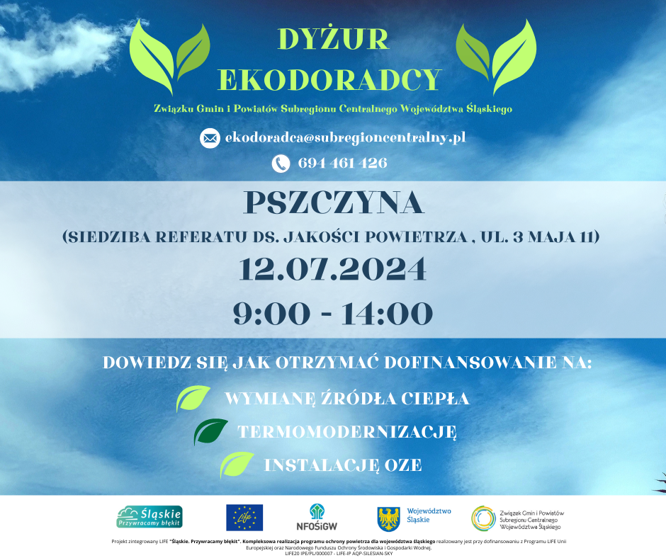 Ekodoradca pomoże w wyborze programu dofinansowan